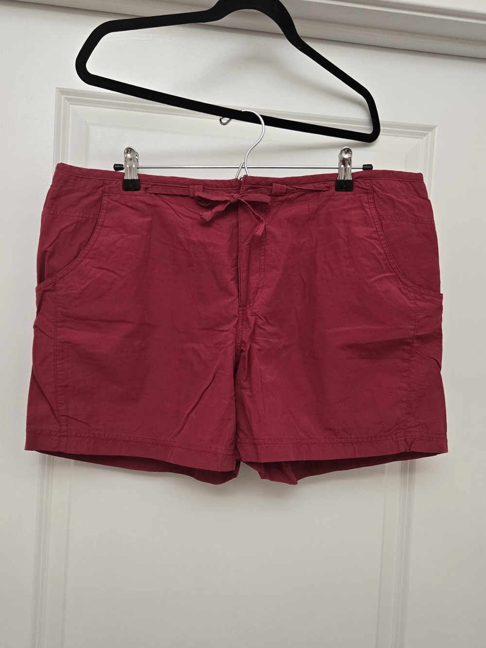 Columbia Women's Raspberry Drawstring Bermuda Shorts